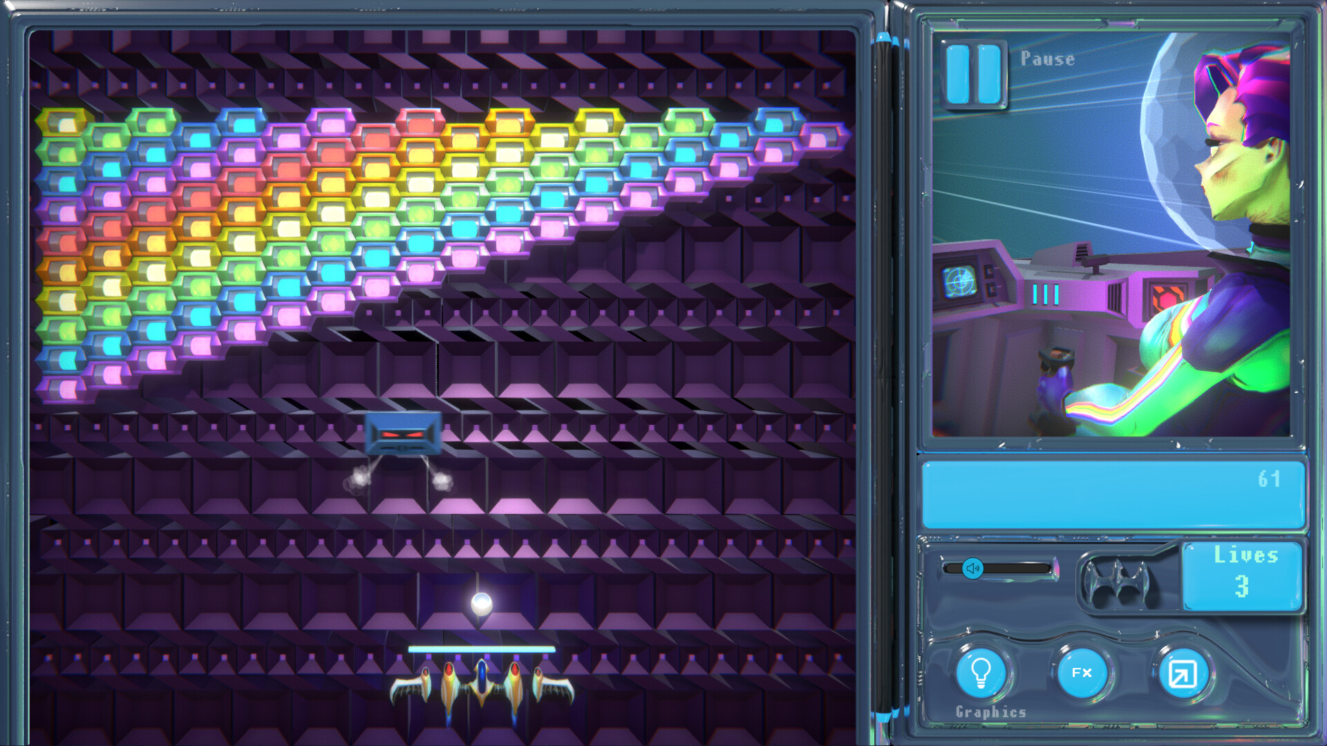 Violet Bricks screenshot
