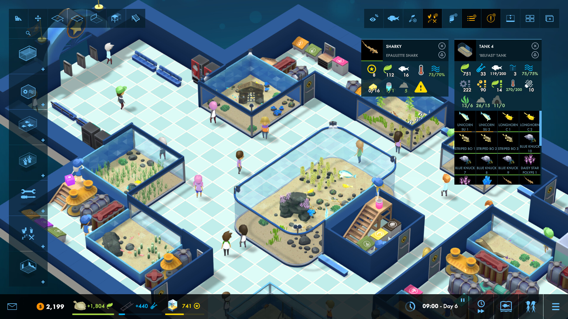 Megaquarium screenshot