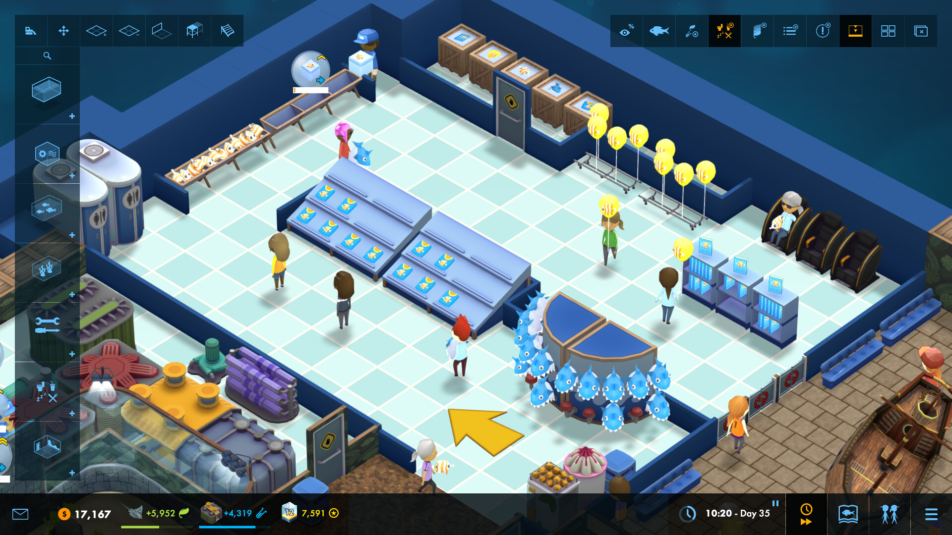 Megaquarium screenshot