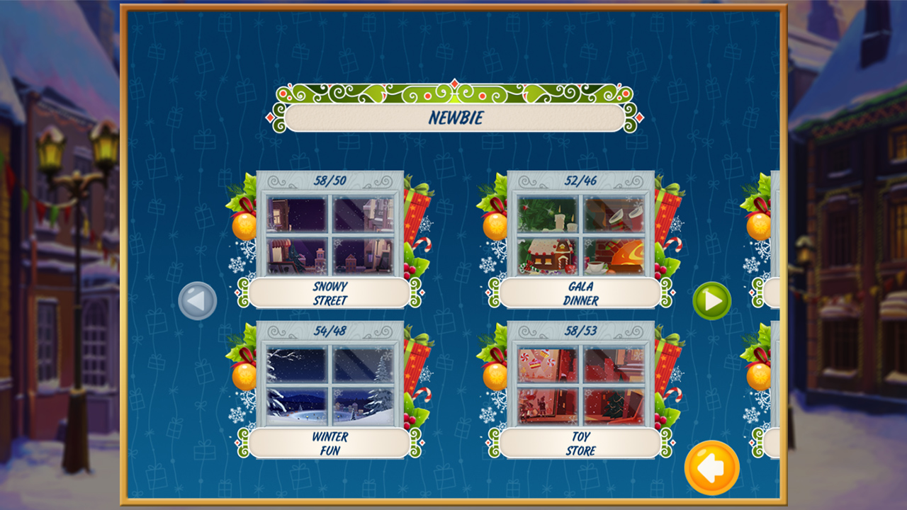 Solitaire Christmas. Match 2 Cards screenshot