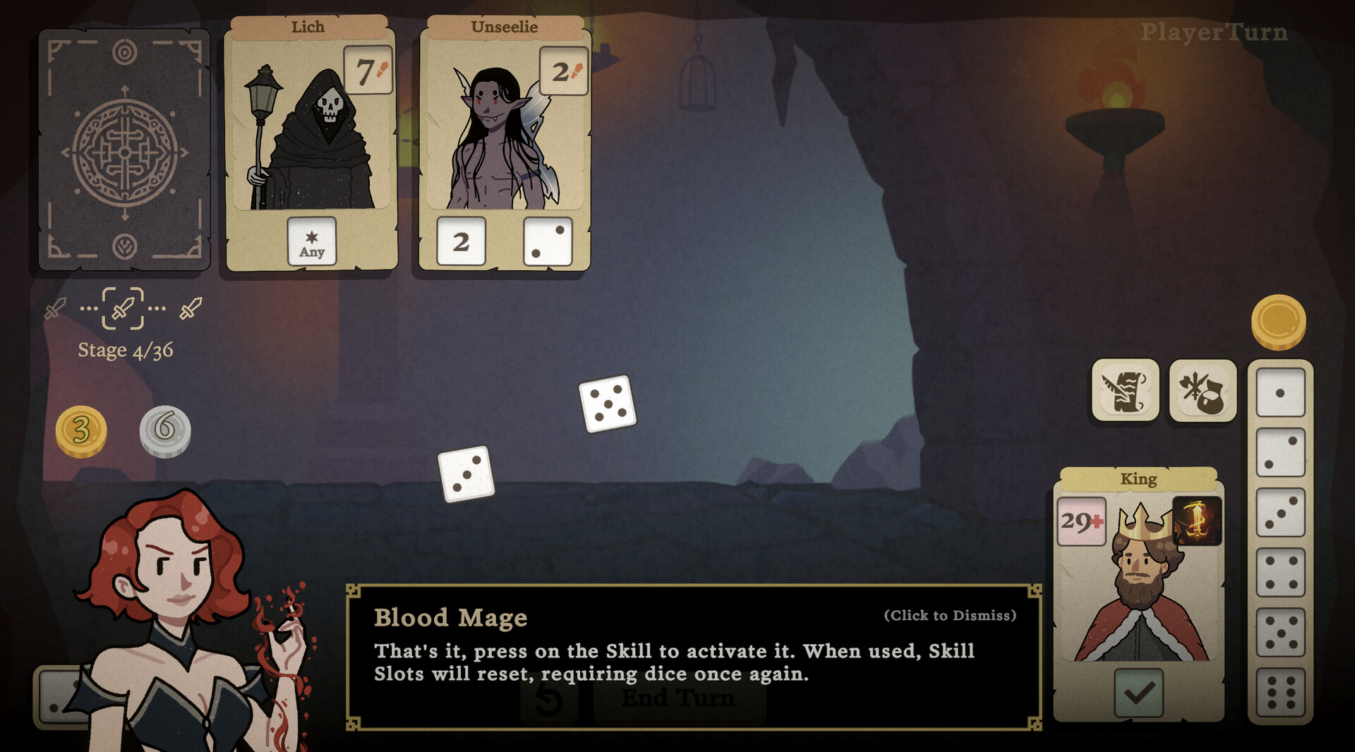 Dice & Fold screenshot