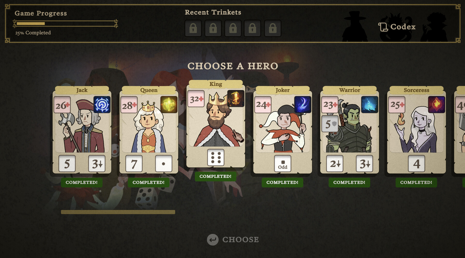 Dice & Fold screenshot