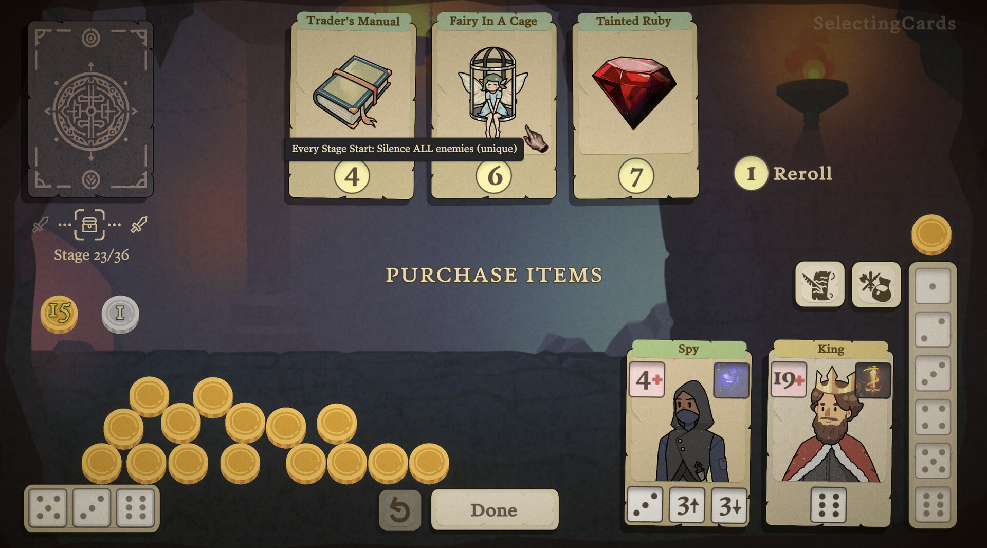 Dice & Fold screenshot