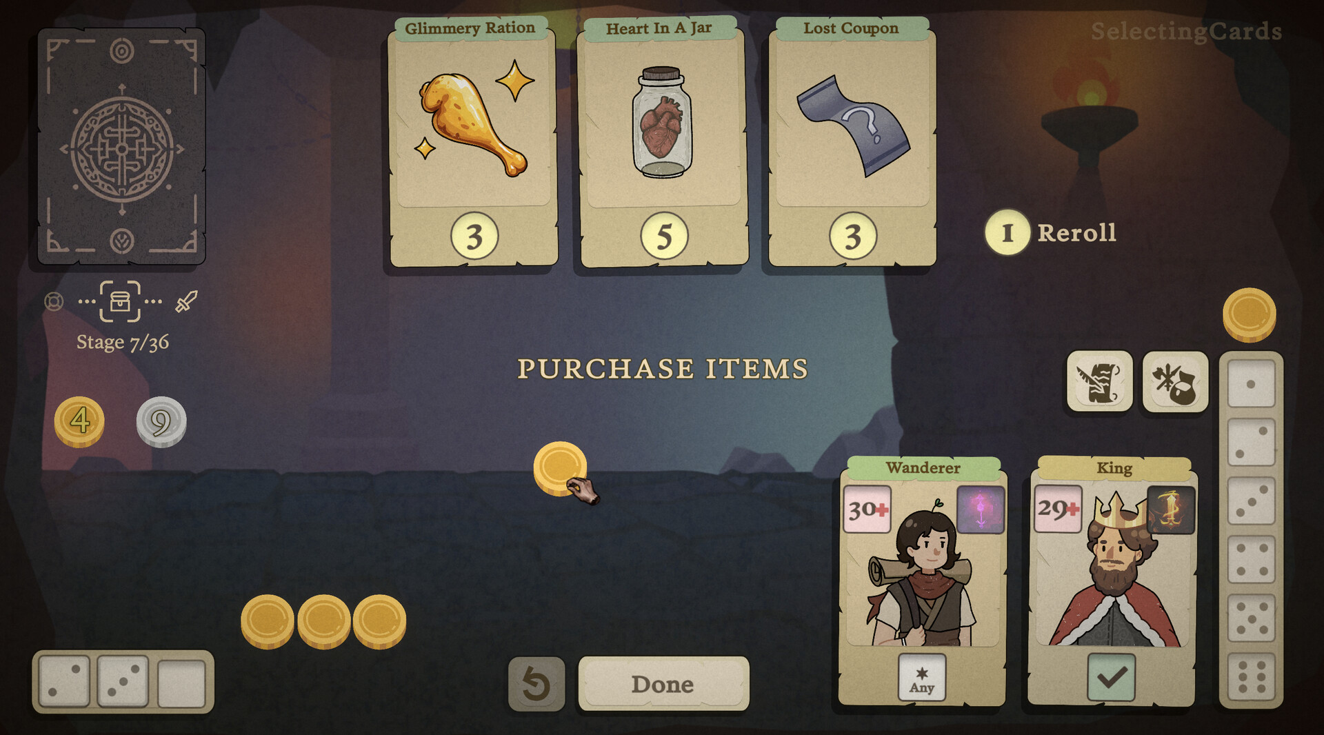 Dice & Fold screenshot