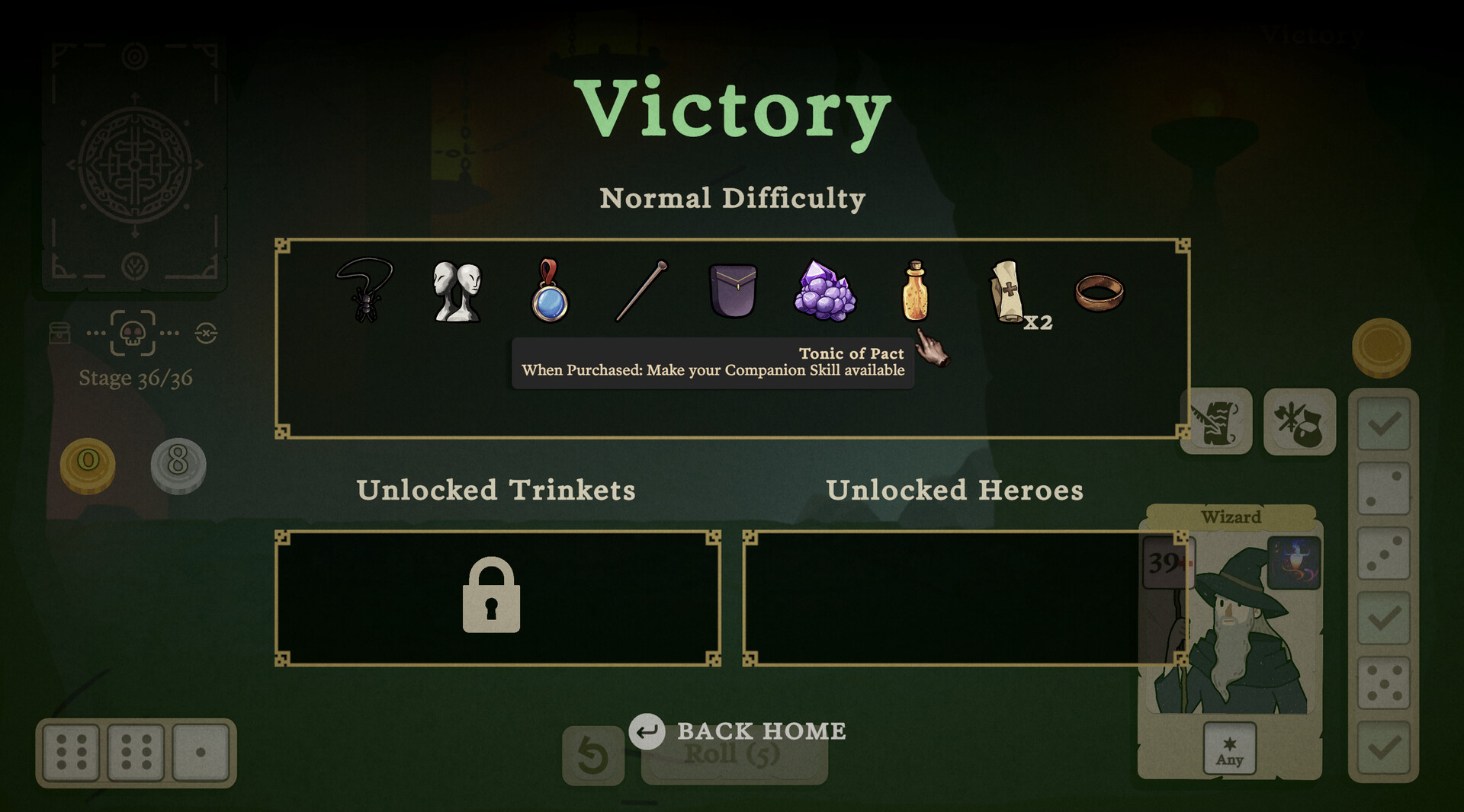 Dice & Fold screenshot