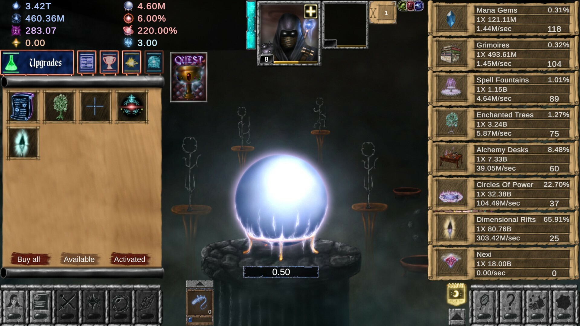 Idle Wizard screenshot