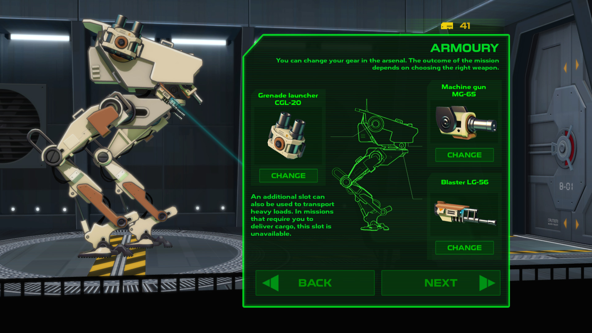 BE-A Walker screenshot