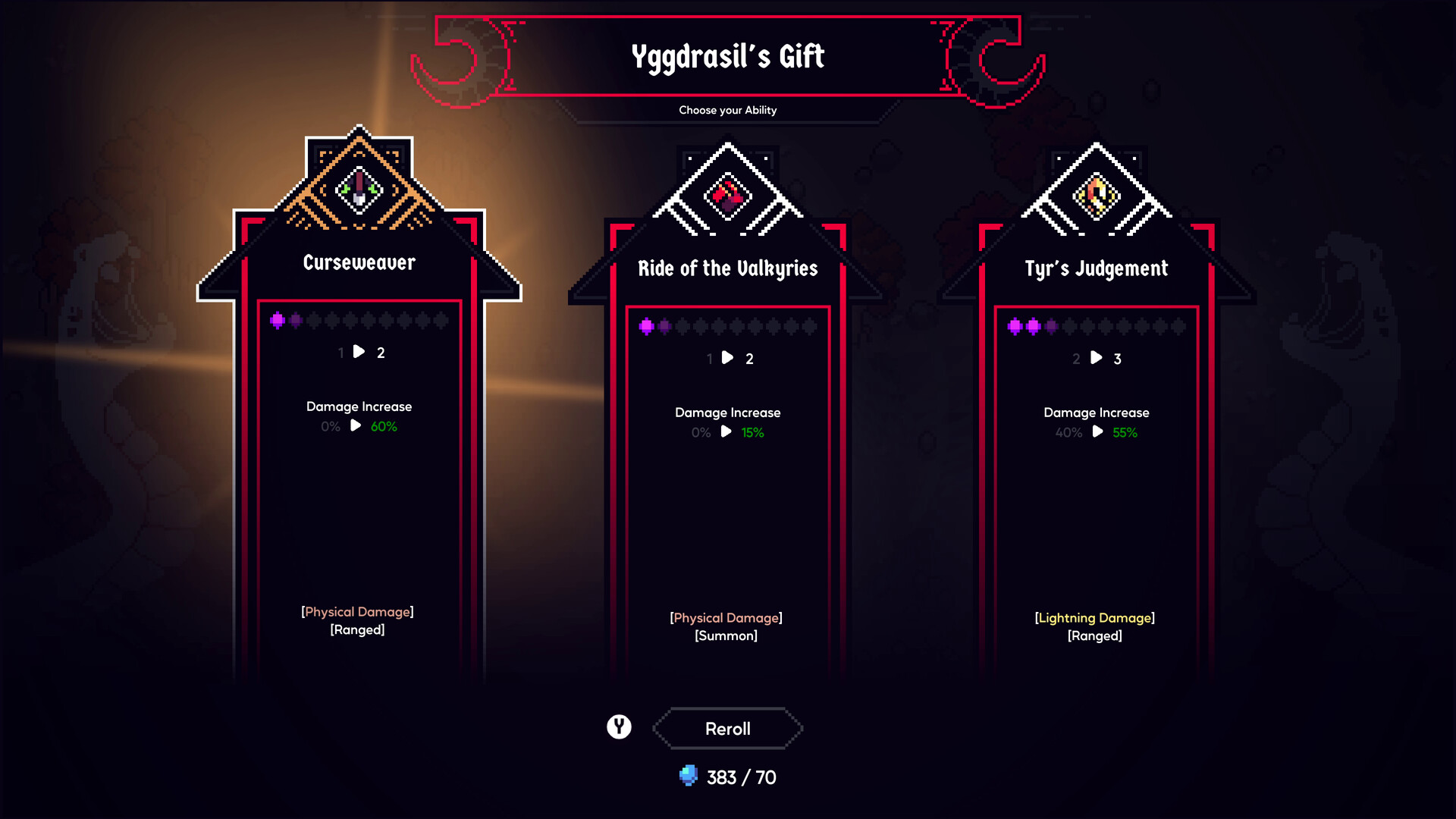 Asgard's Fall — Viking Survivors screenshot