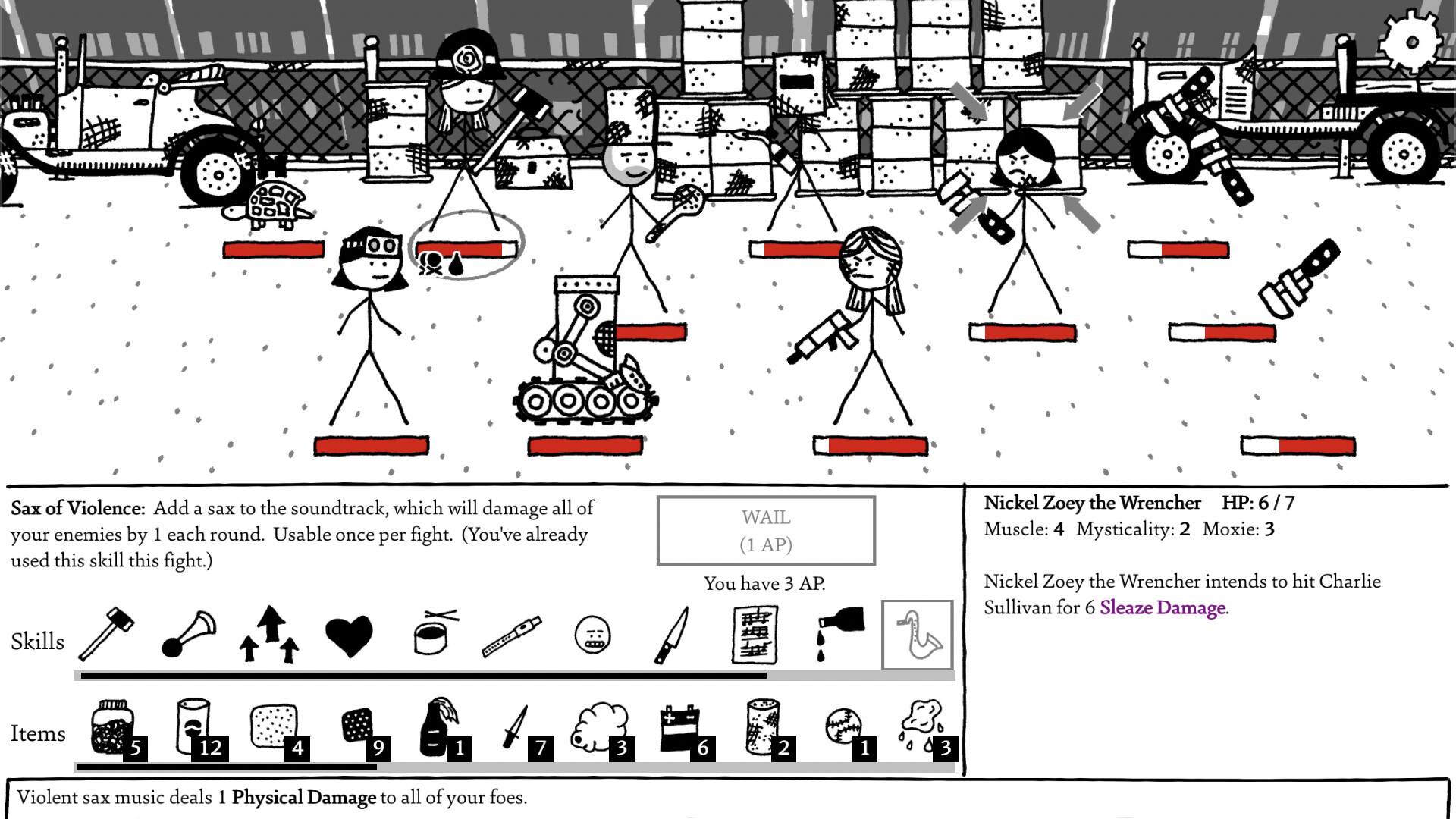 Shadows Over Loathing screenshot