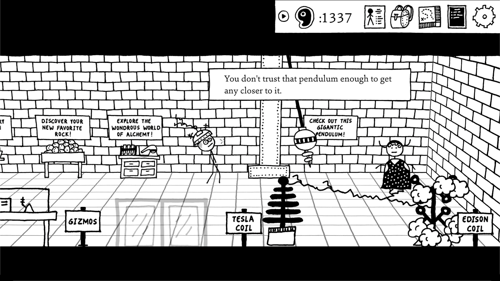 Shadows Over Loathing screenshot