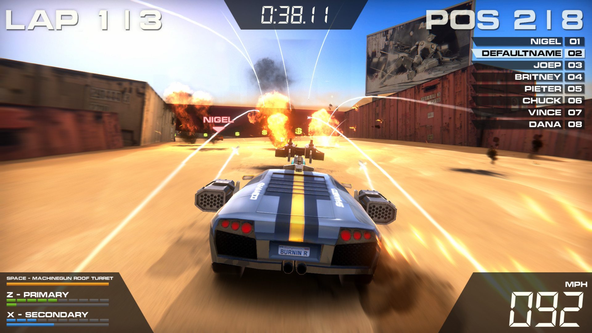 Burnin' Rubber 5 HD screenshot