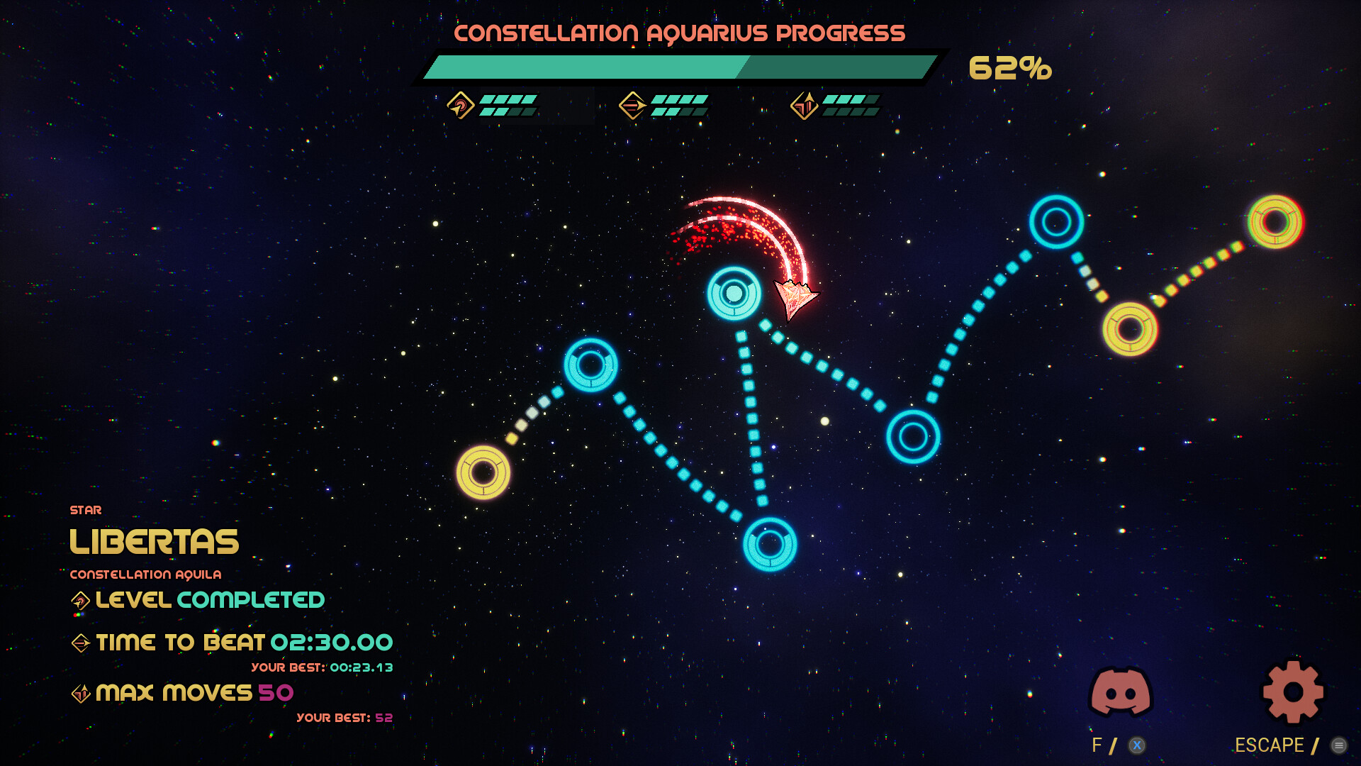 Blaze in Space: Beat a-Maze screenshot
