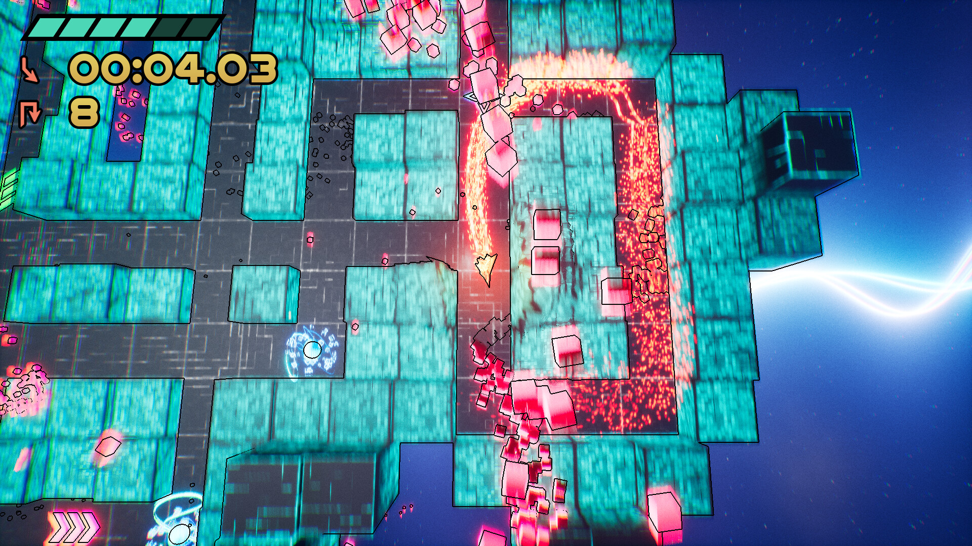 Blaze in Space: Beat a-Maze screenshot