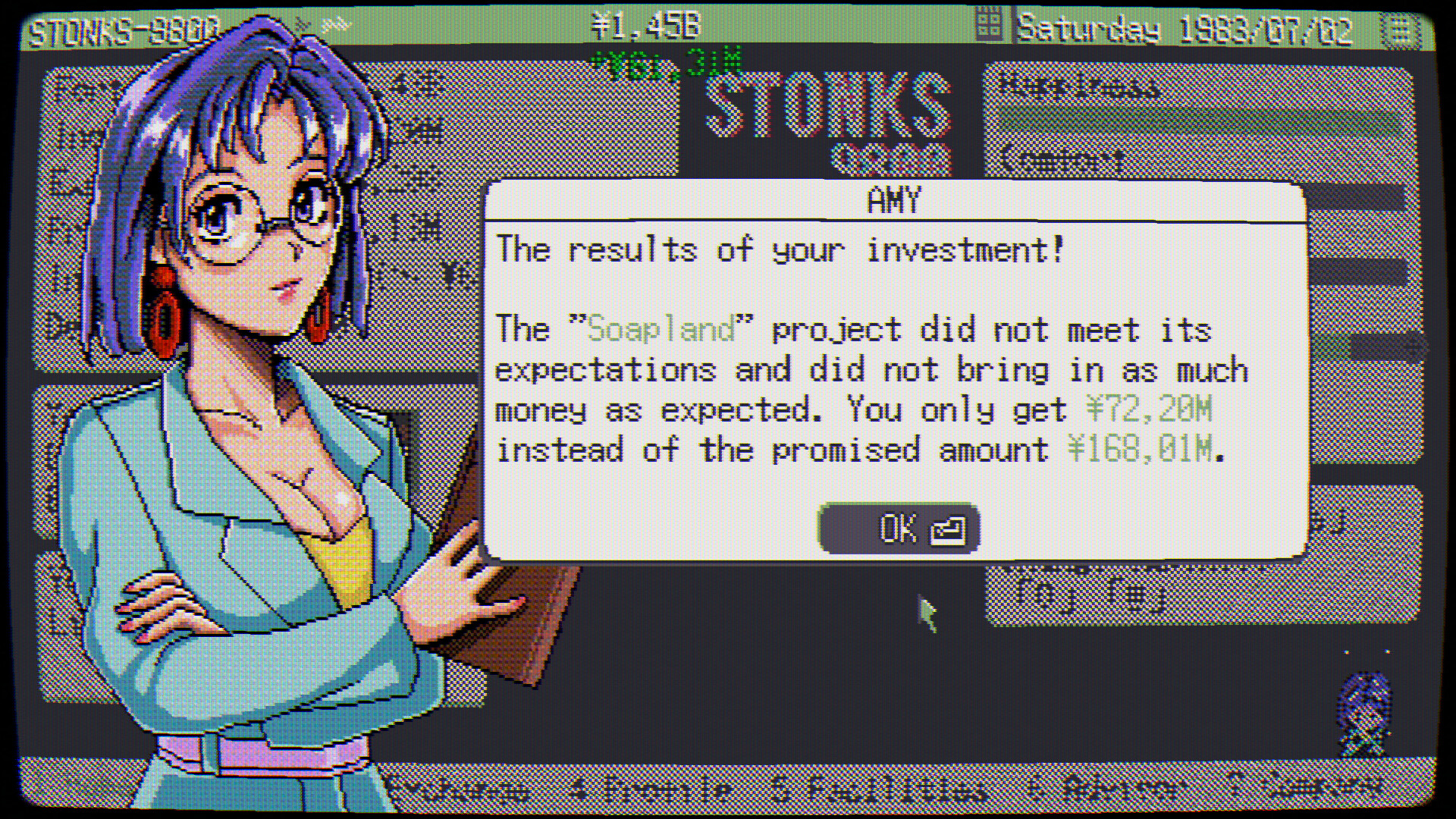 STONKS-9800: Stock Market Simulator screenshot