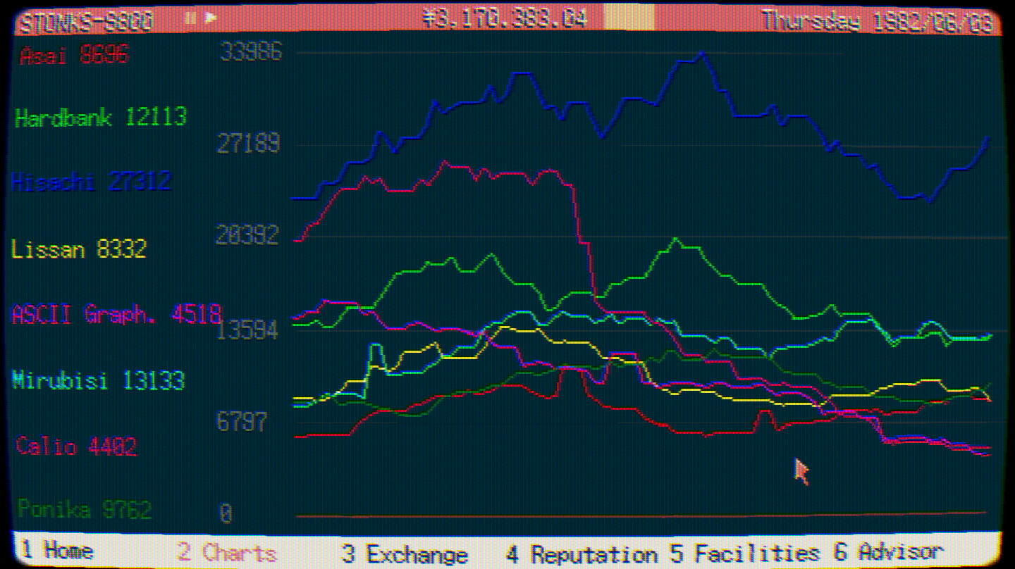 STONKS-9800: Stock Market Simulator screenshot
