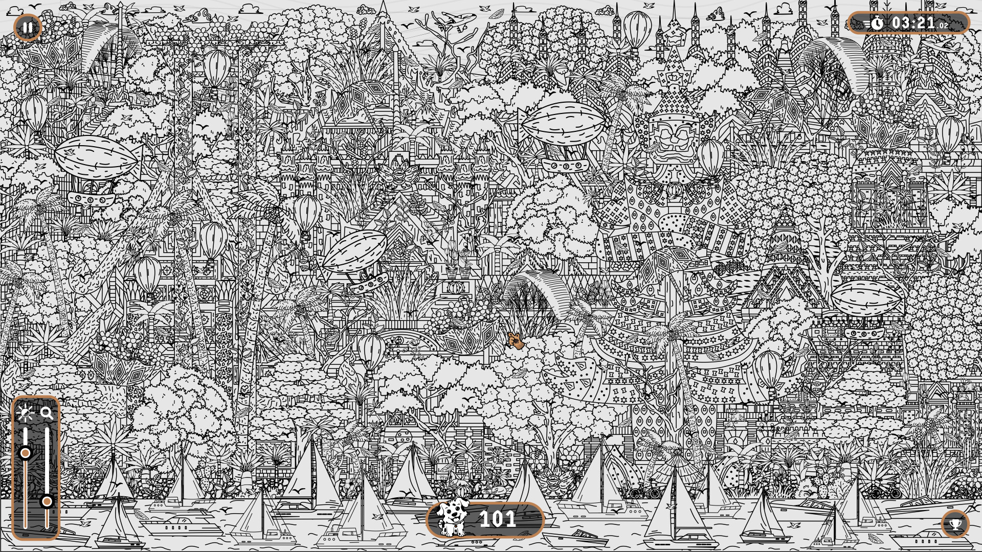 101 Dogs Hidden in Thailand screenshot