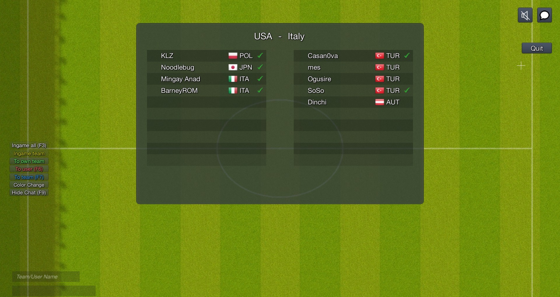 World of Soccer screenshot