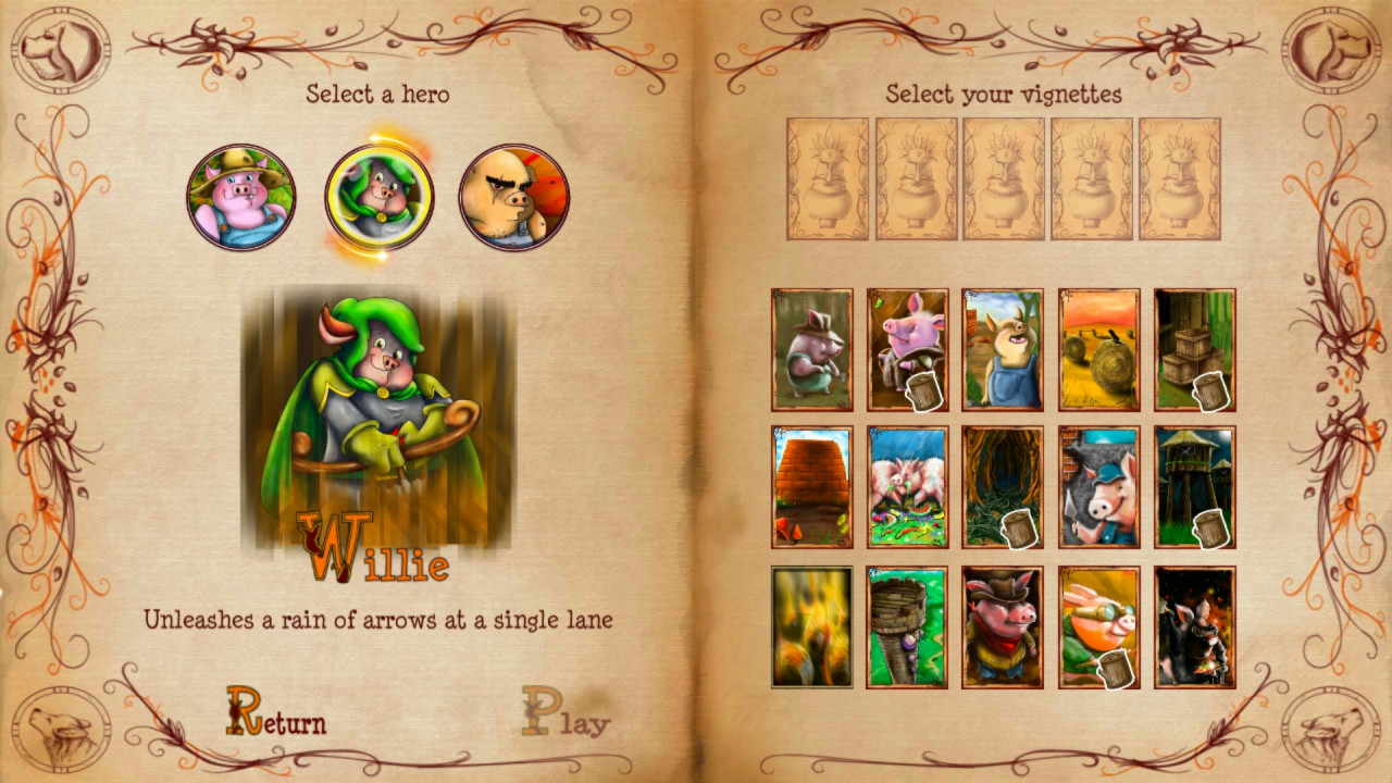 Bacon Tales - Between Pigs and Wolves screenshot