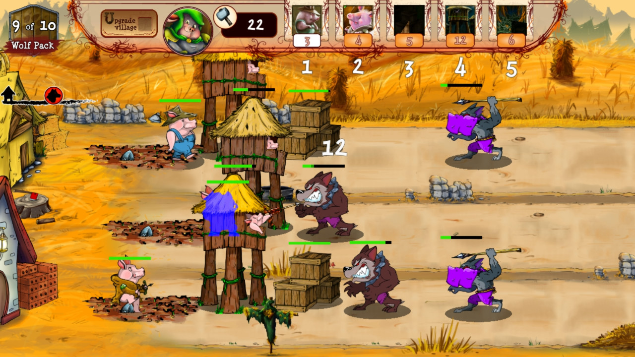 Bacon Tales - Between Pigs and Wolves screenshot