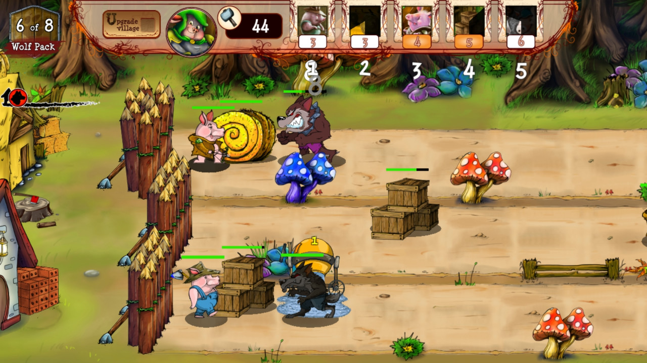 Bacon Tales - Between Pigs and Wolves screenshot