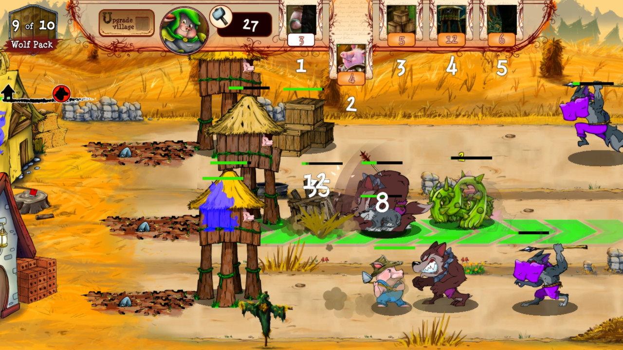 Bacon Tales - Between Pigs and Wolves screenshot