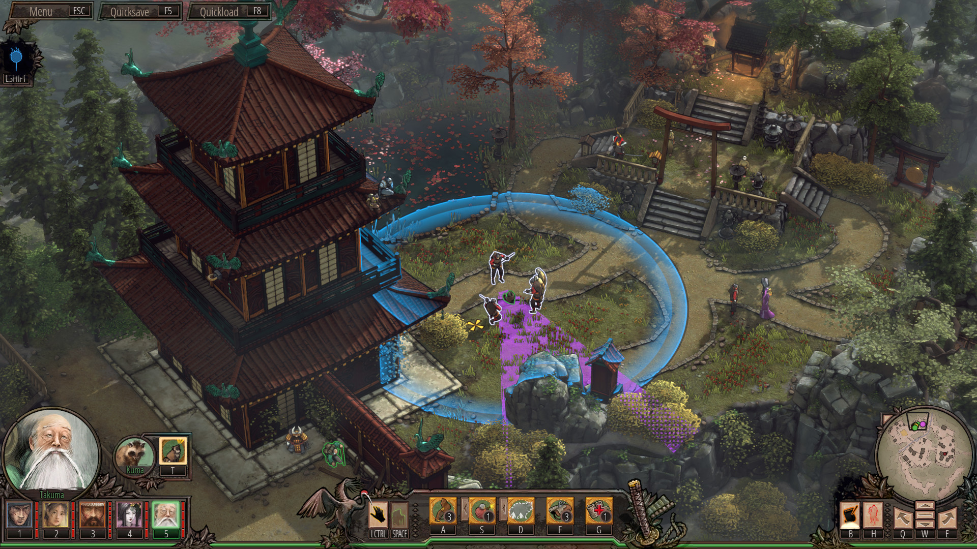 Shadow Tactics: Aiko's Choice screenshot