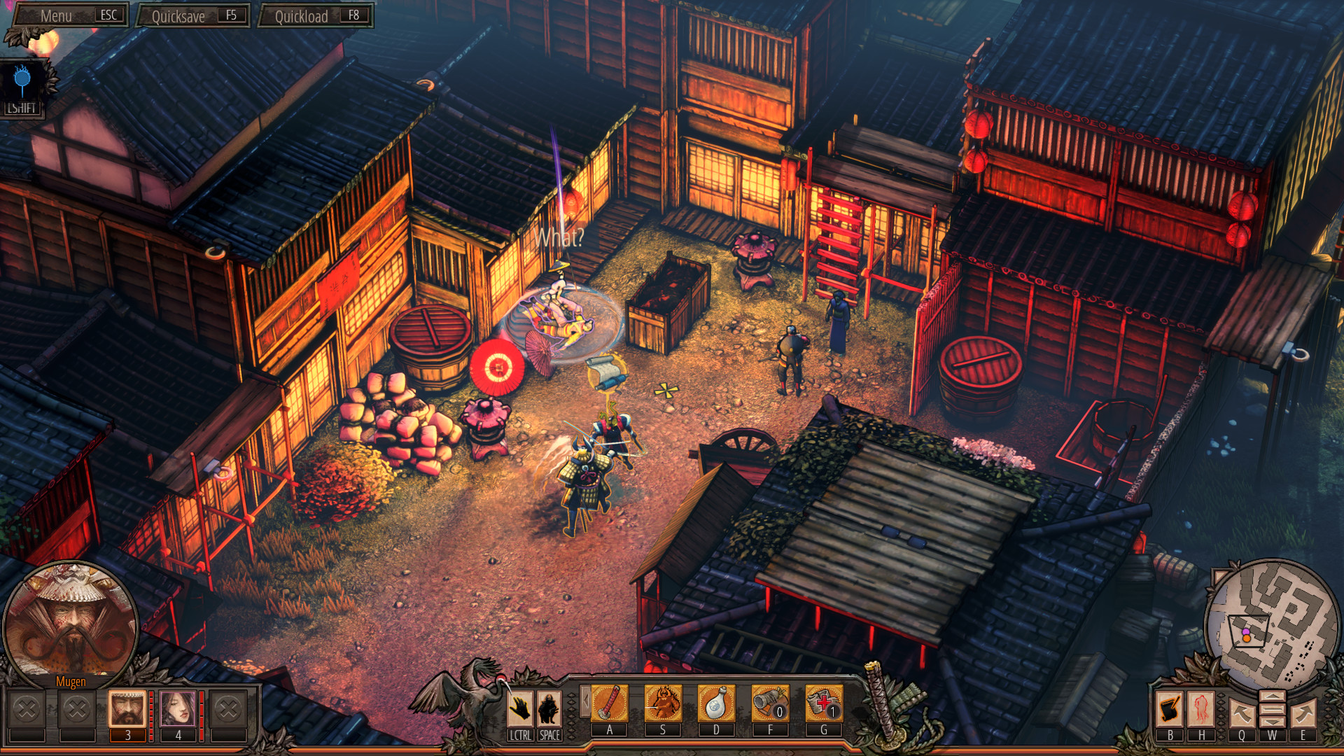 Shadow Tactics: Aiko's Choice screenshot