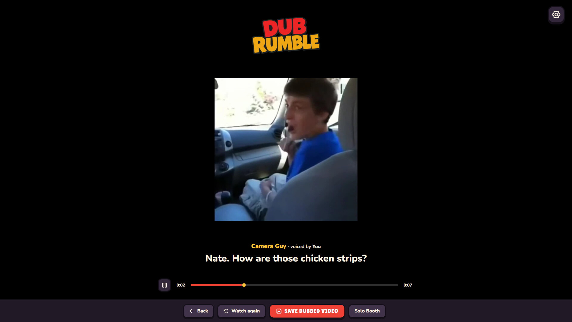 Dub Rumble screenshot