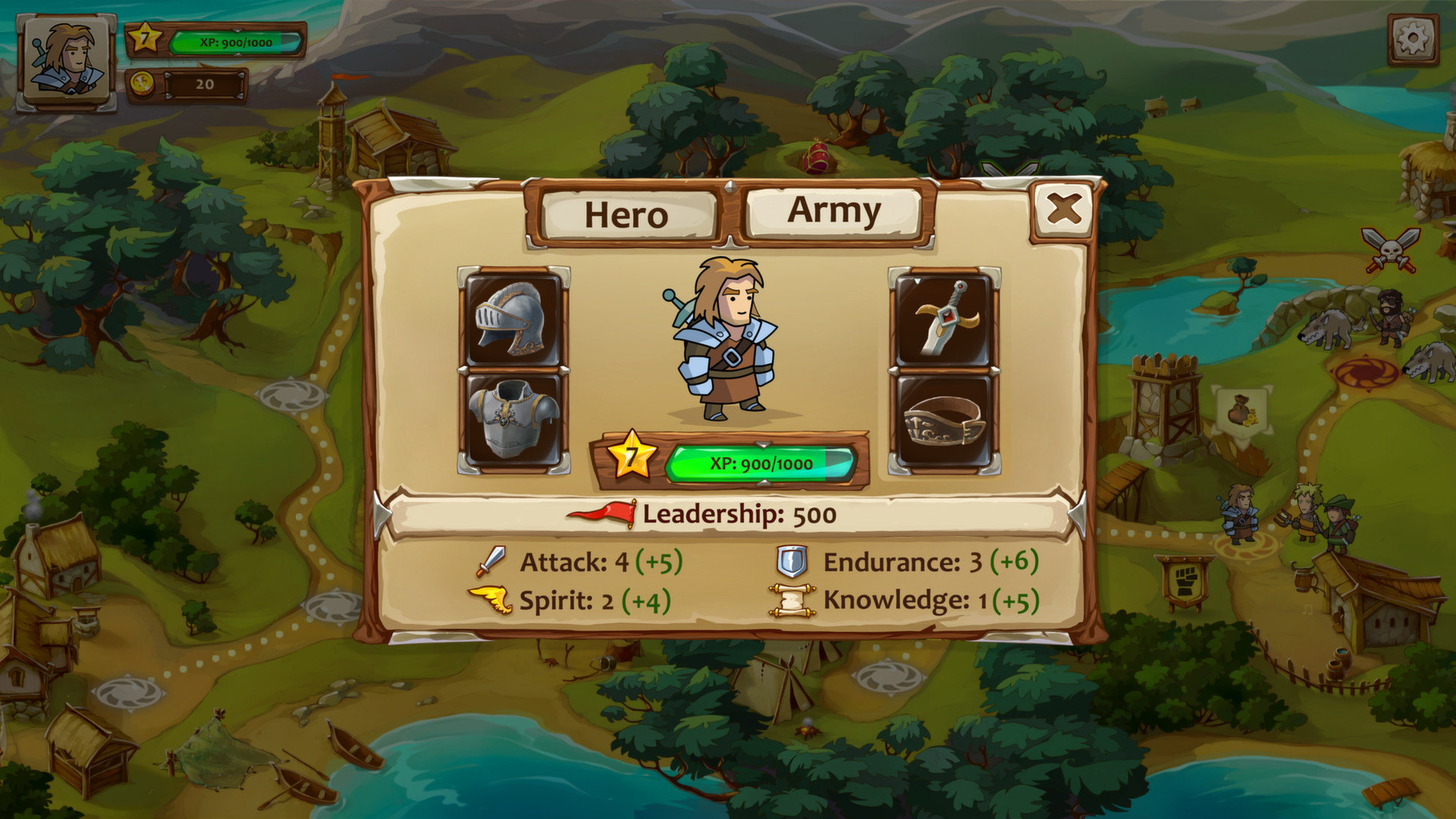 Braveland screenshot