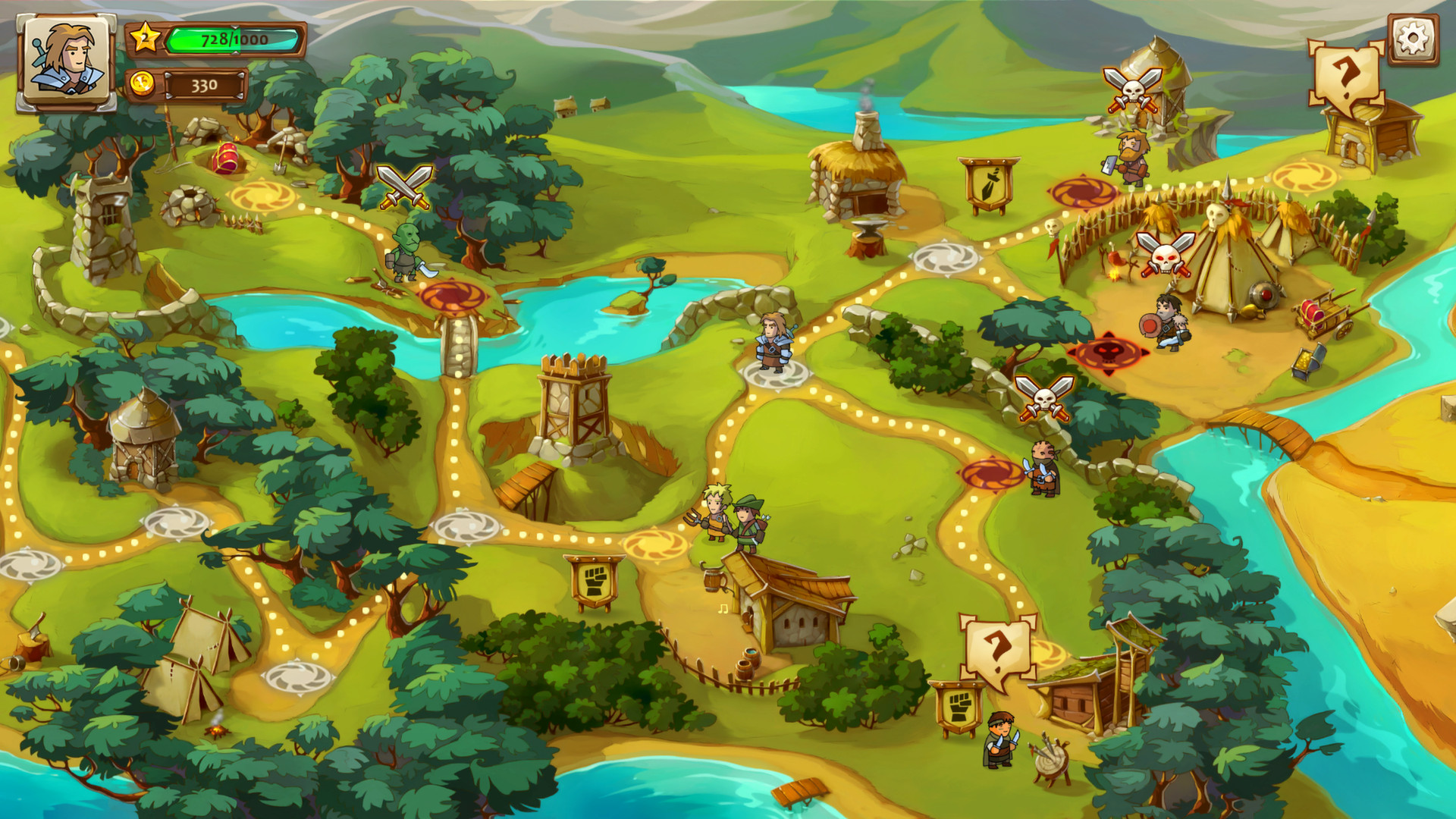 Braveland screenshot