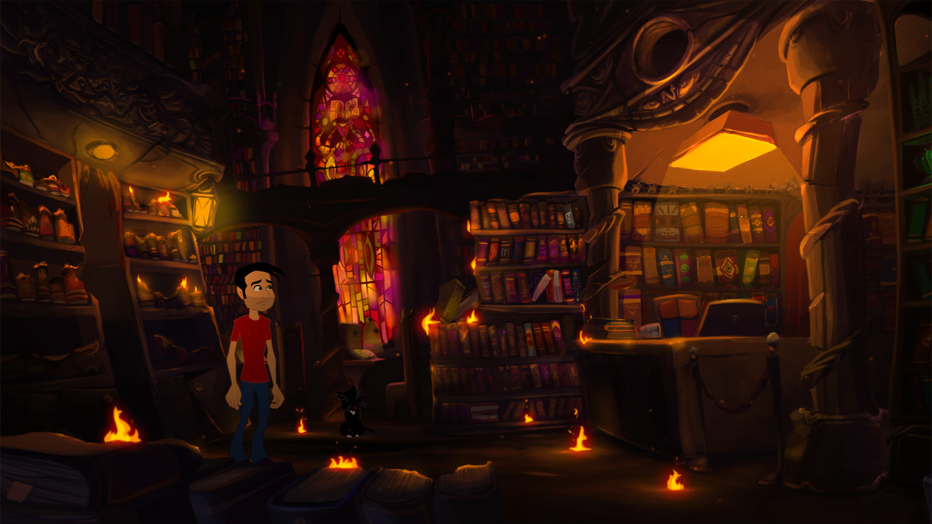 Gibbous -  A Cthulhu Adventure screenshot