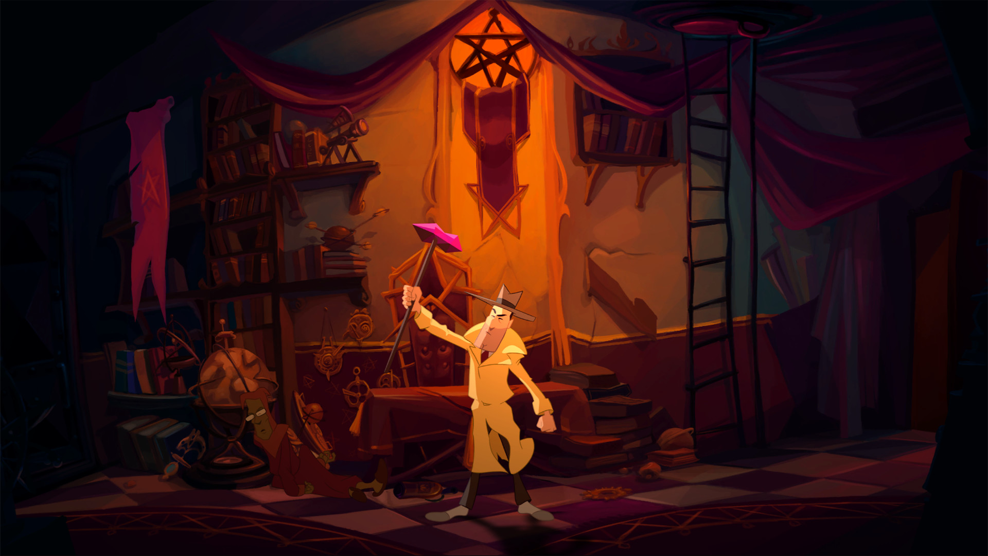 Gibbous -  A Cthulhu Adventure screenshot