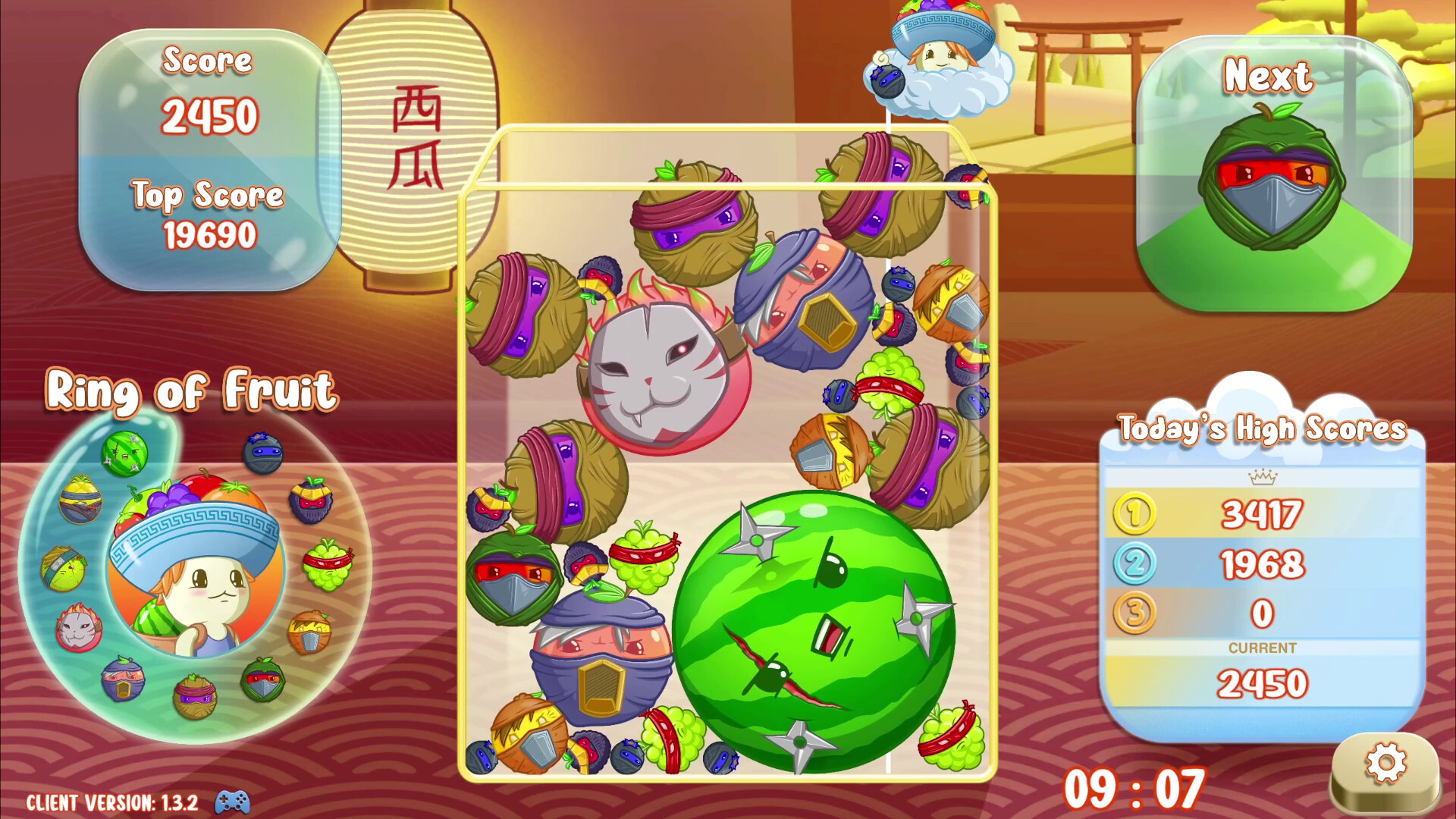 ‎My Suika – Kyo’s Fruit Merge screenshot