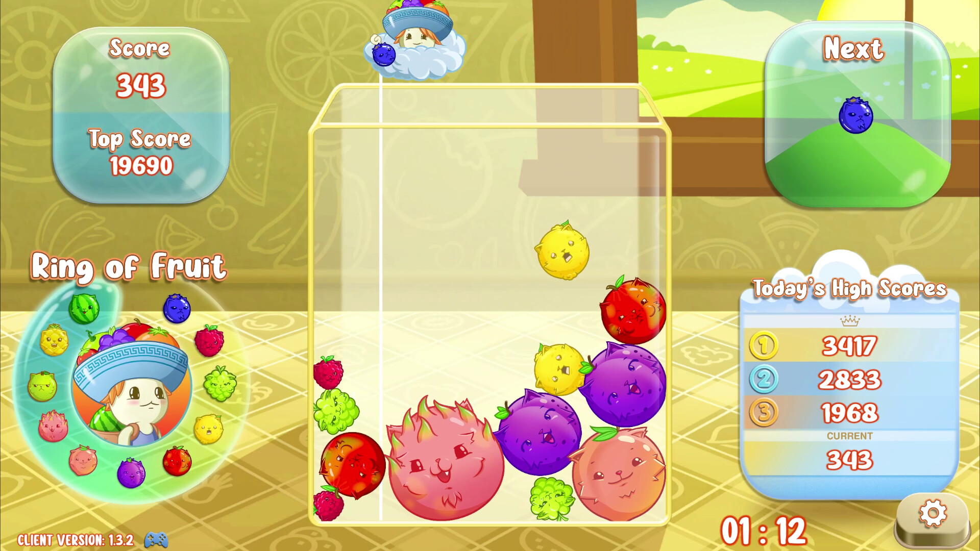 ‎My Suika – Kyo’s Fruit Merge screenshot