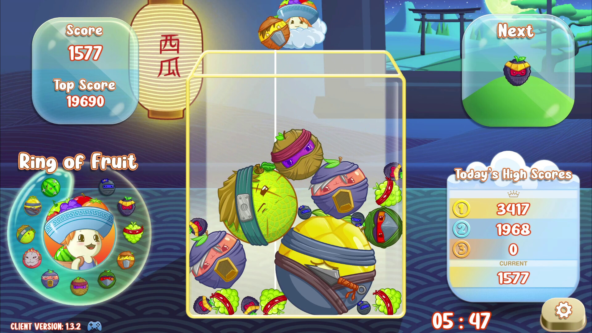 ‎My Suika – Kyo’s Fruit Merge screenshot