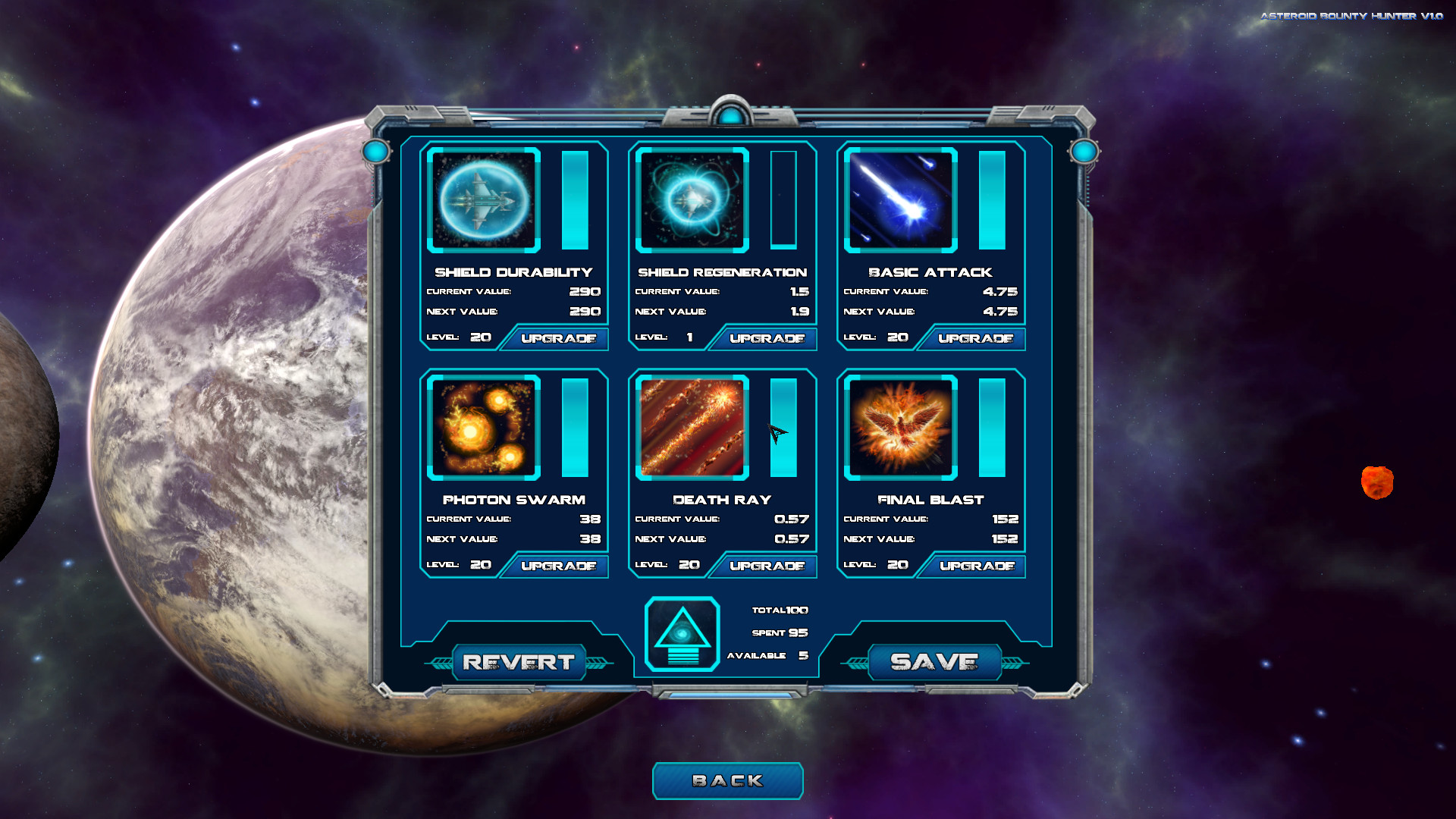 Asteroid Bounty Hunter screenshot
