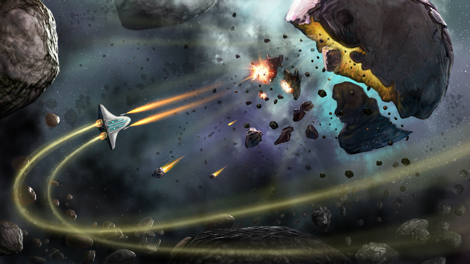 Asteroid Bounty Hunter screenshot