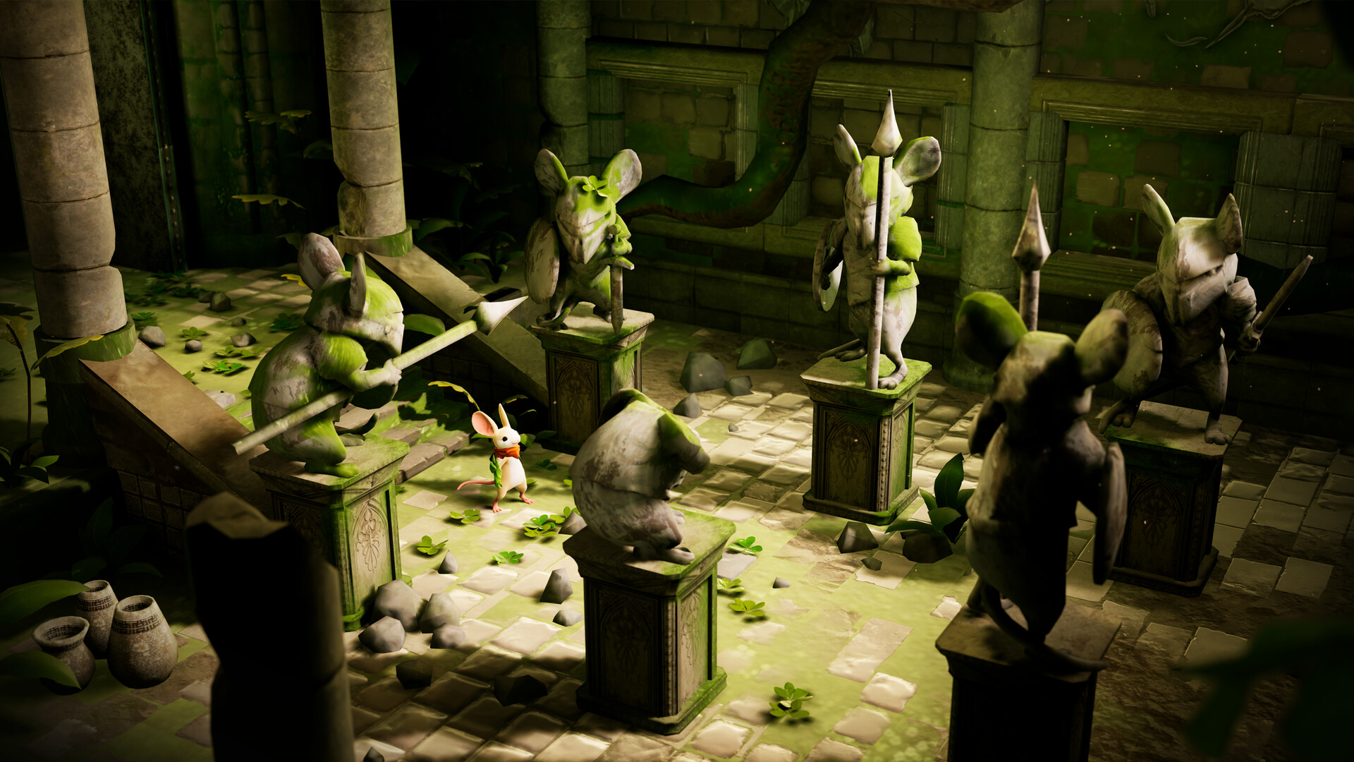 Moss VR screenshot