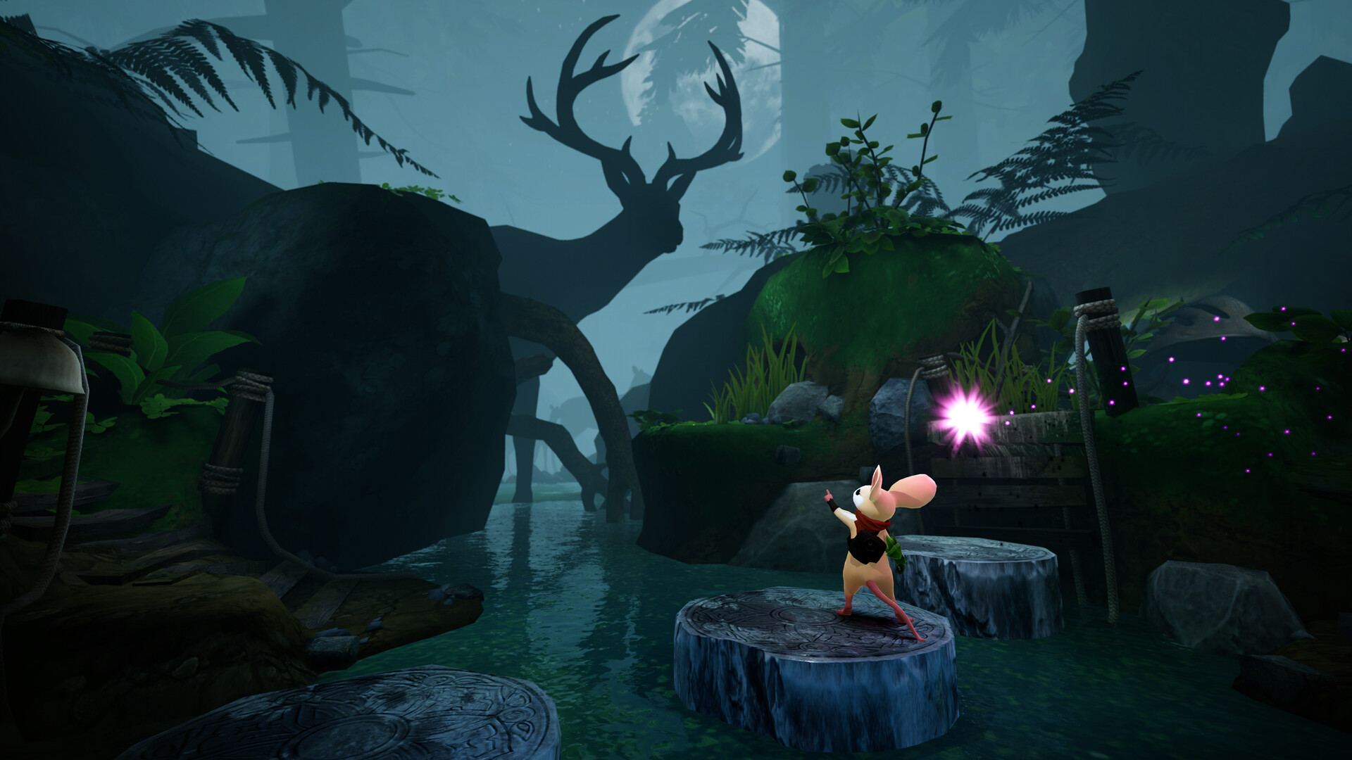 Moss VR screenshot