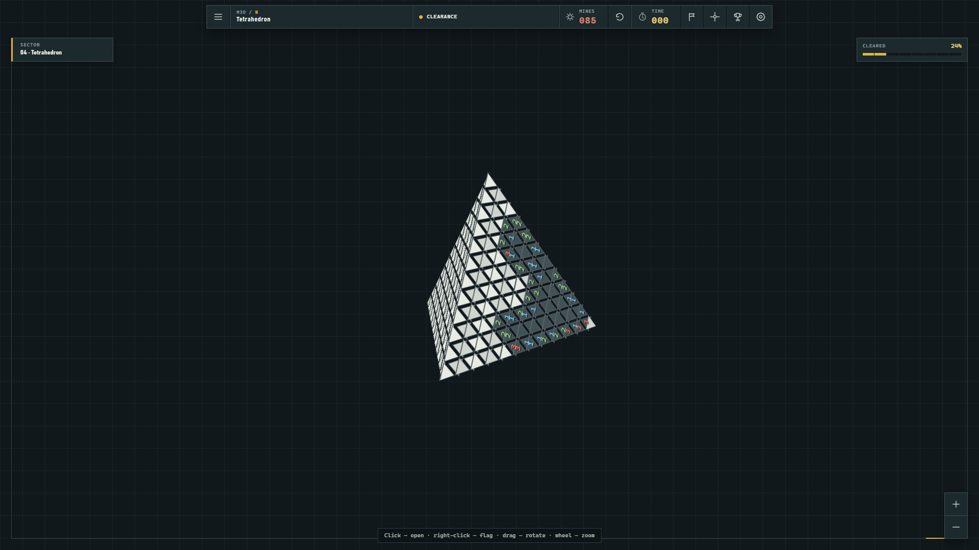 Minesweeper 3D screenshot