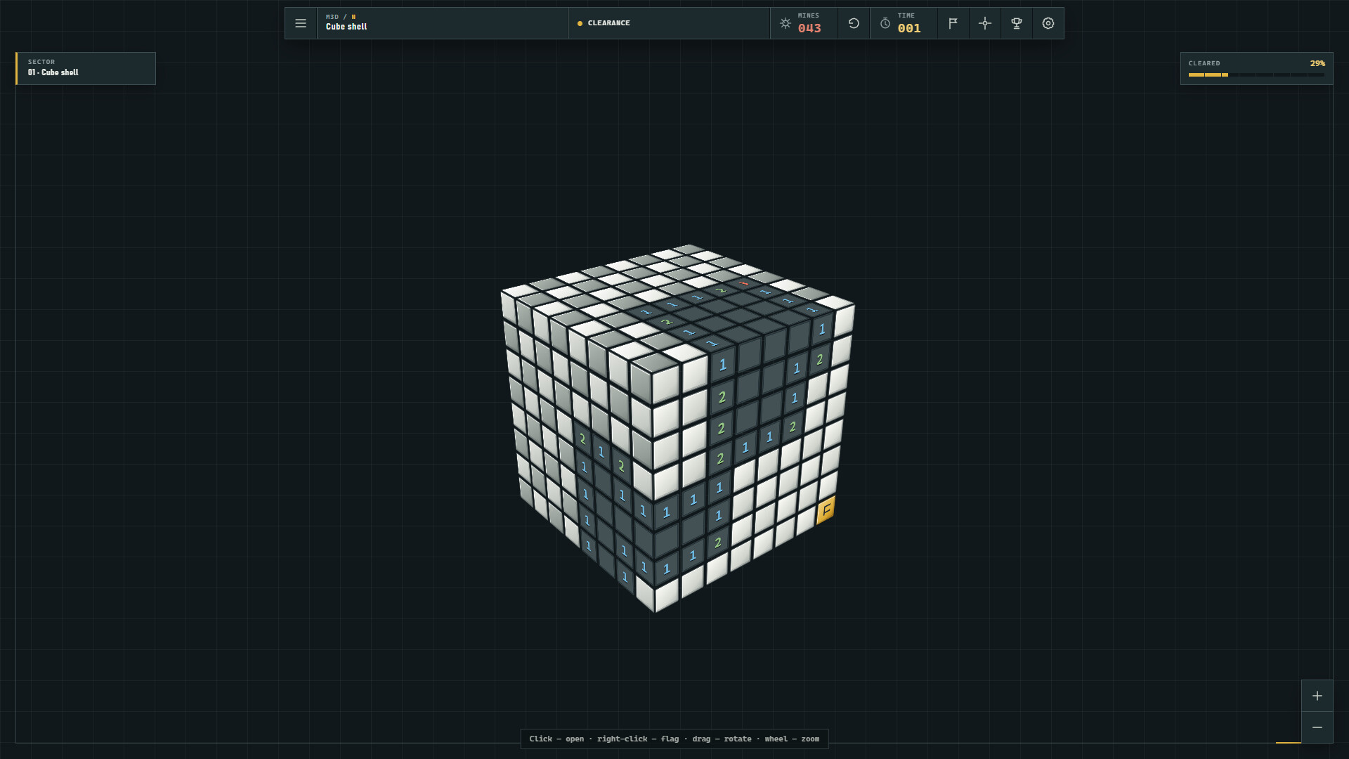 Minesweeper 3D screenshot