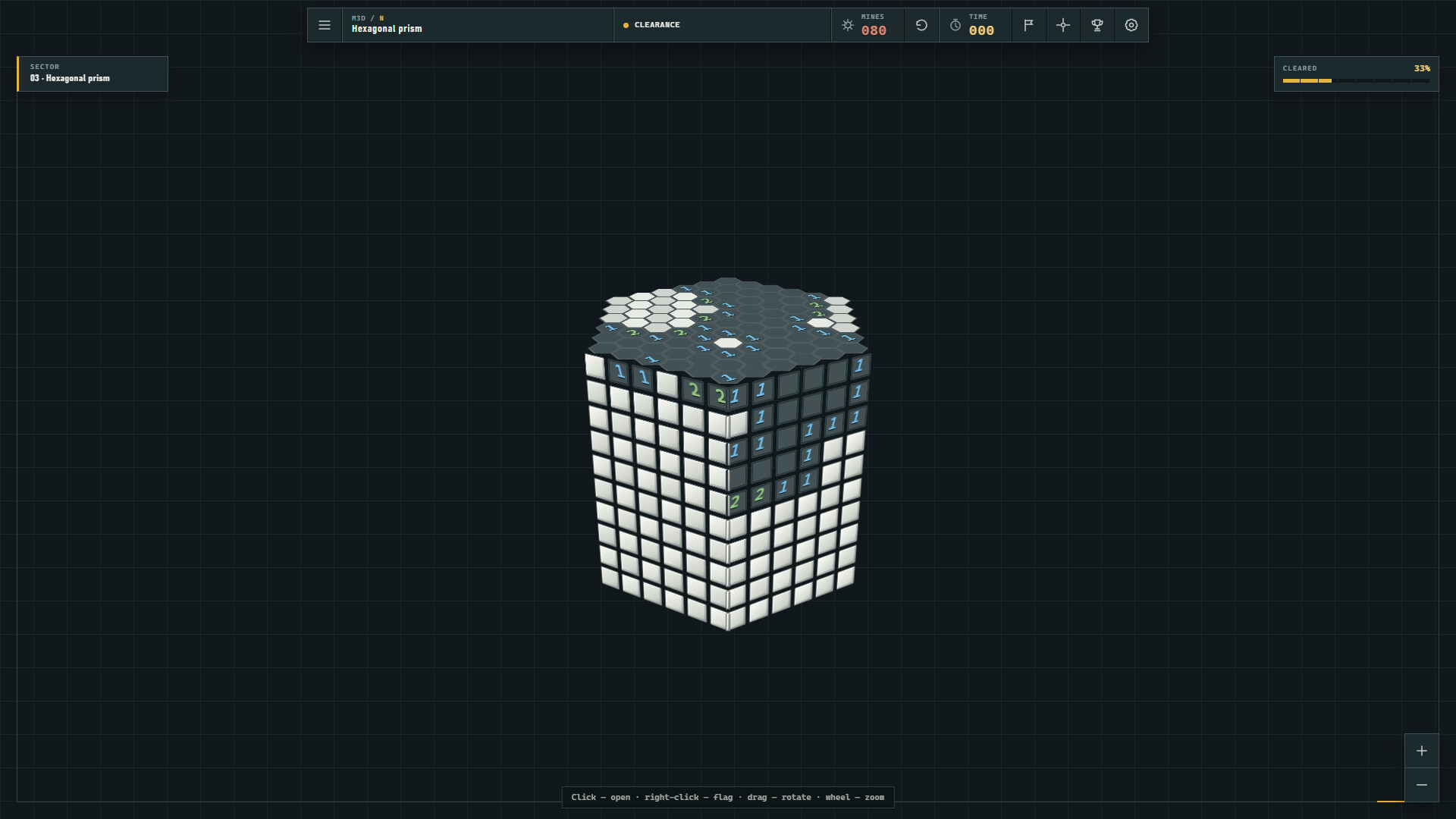Minesweeper 3D screenshot