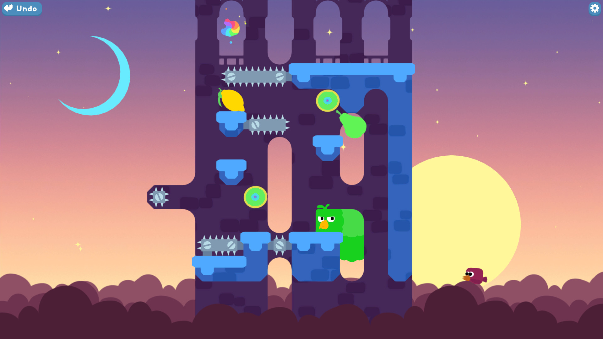 Snakebird screenshot