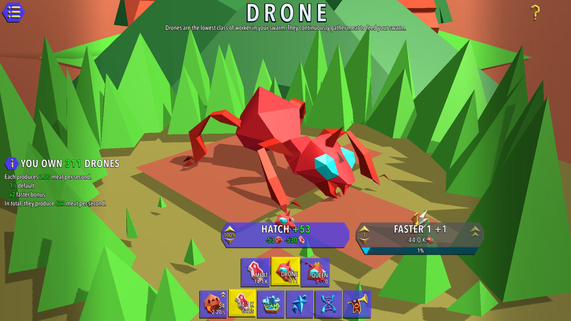 Swarm Simulator: Evolution screenshot