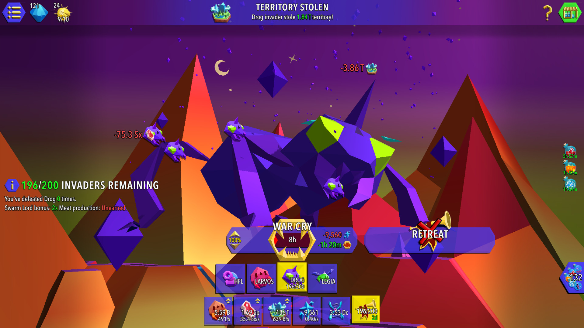 Swarm Simulator: Evolution screenshot